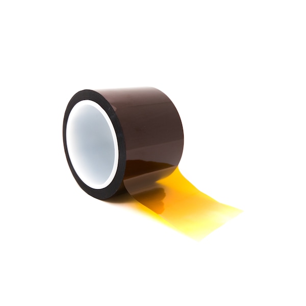 High-Temperature Kapton Tape, 2 Mil Thick, 10 In. Wide x 36 Yards Long, Amber - UL Recognized